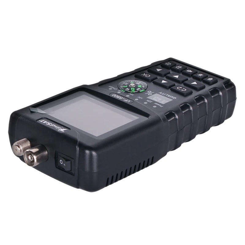 VF-6800 спутниковый Finder метр Dvb-t2/DVB S2/DVB C Combo сидел Finder Dvb t2 спутниковый ресивер Satfinder 2," Цвет ЖК-дисплей Экран