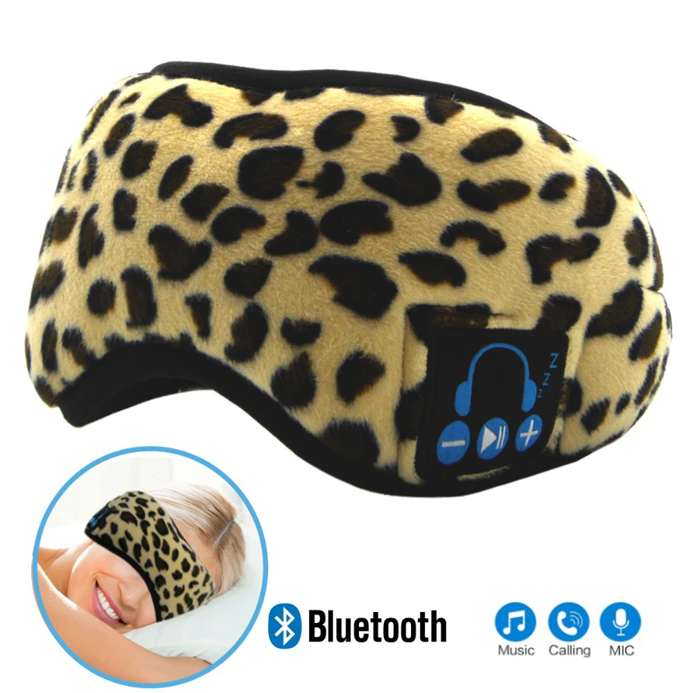 Bluetooth-маска для сна, музыка, затемнение, маска для глаз, наушник, громкая связь, микрофон, вызов, повязка на голову, полное затенение, гипнотическая музыка, маска для глаз