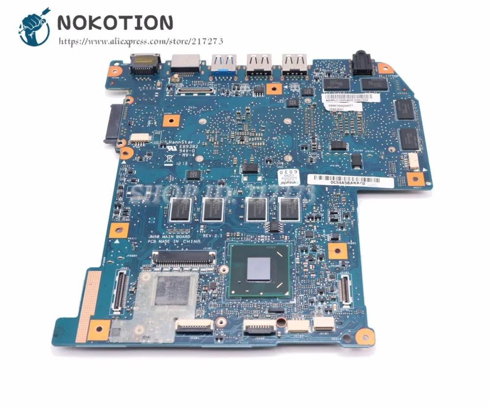 NOKOTION для Acer aspire M3-580G материнская плата ноутбука GT730M JM50 NBM5J11005 основная SR0XL I5-3337U CPU 4