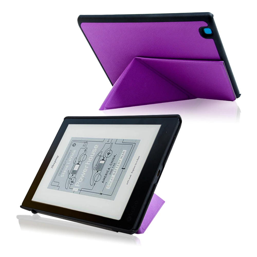Тонкий чехол для Kobo Aura One кожаный с магнитной подставкой 7 8 дюймов защитный