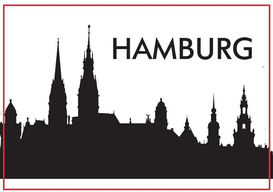 магнит на холодильник гамбург размер 78 * 54 3 мм | Дом и сад