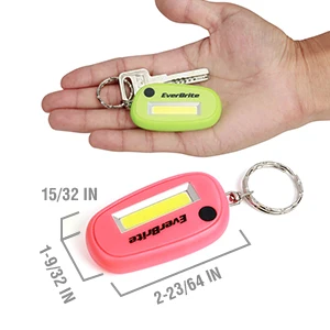 EverBrite 4-pack светодиодный светильник-брелок для ключей Набор 3-mode мини ультра яркий брелок Светильник фонарь батареи включены разные цвета
