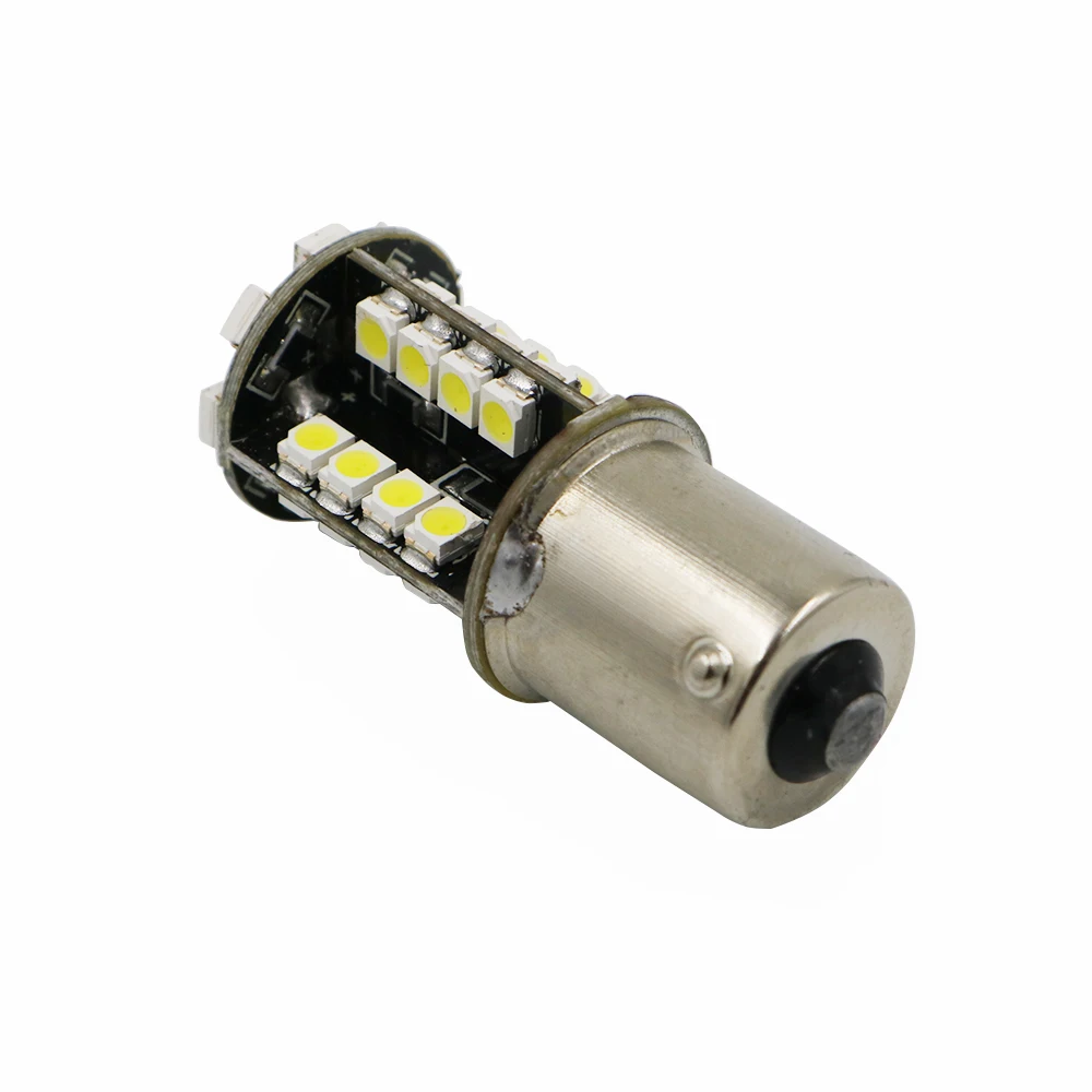 YSY 4pcs Canbus no error 1156 BA15S 1157 BAY15D 1210 3528 44 SMD LED Bulb Car Reverse Turn Headlight Driving Lamp 12V White | Автомобили и
