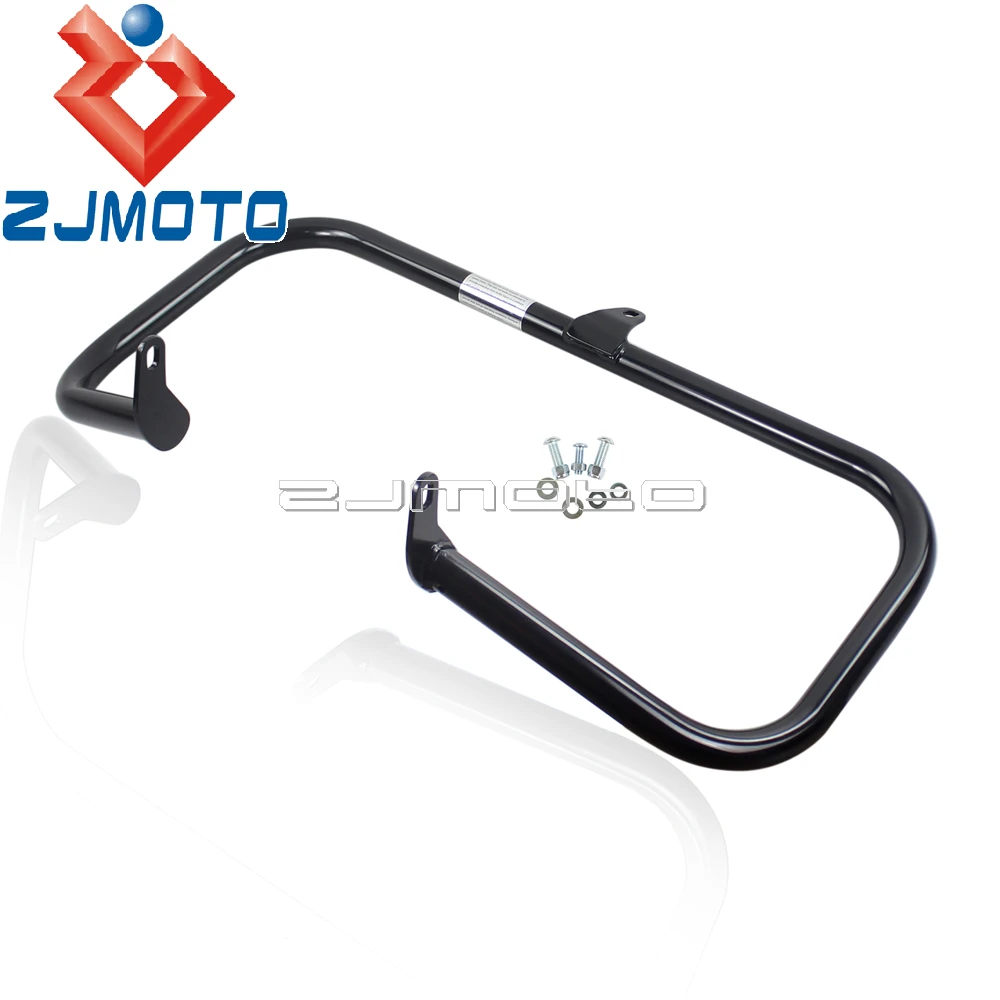 Автострада Крушение Бар 1-1/" Защита двигателя для Harley Fat Boy Heritage Softail Heritage Springer FLST FLSTF FLSTN 1986-1999