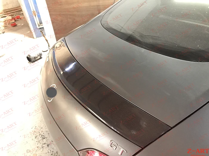 Z ART OEM задний спойлер для AMG GT GTS 2015 2019 углеродного волокна Замена Бесплатная