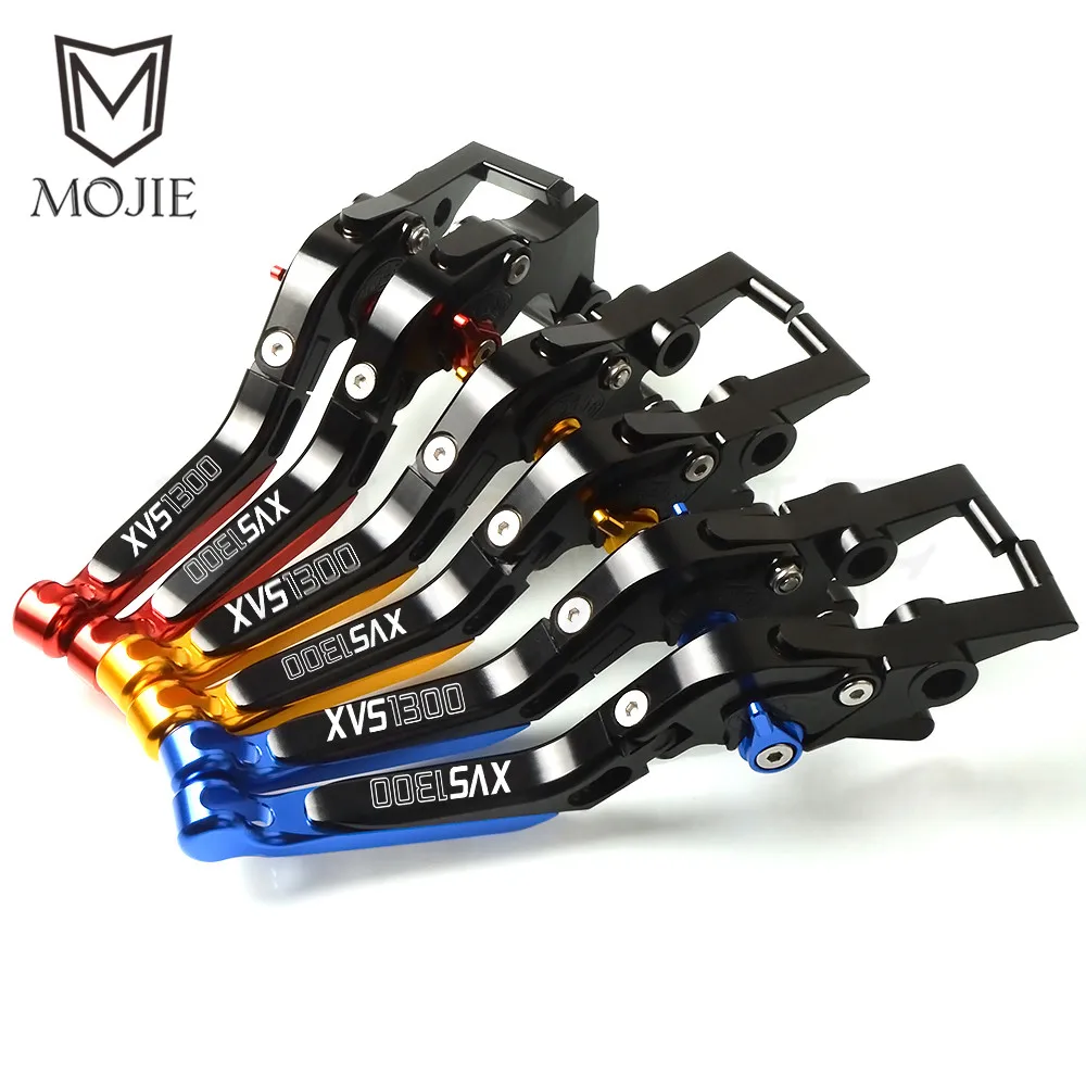 Для Yamaha XVS 1300 STRYKER XVS1300 2011-2017 2012 2013 2014 2015 2016 Мотоцикл CNC Складные Выдвижные сцепные