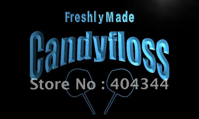 

LK674-свежий хлопковый сладкий знак Candyfloss