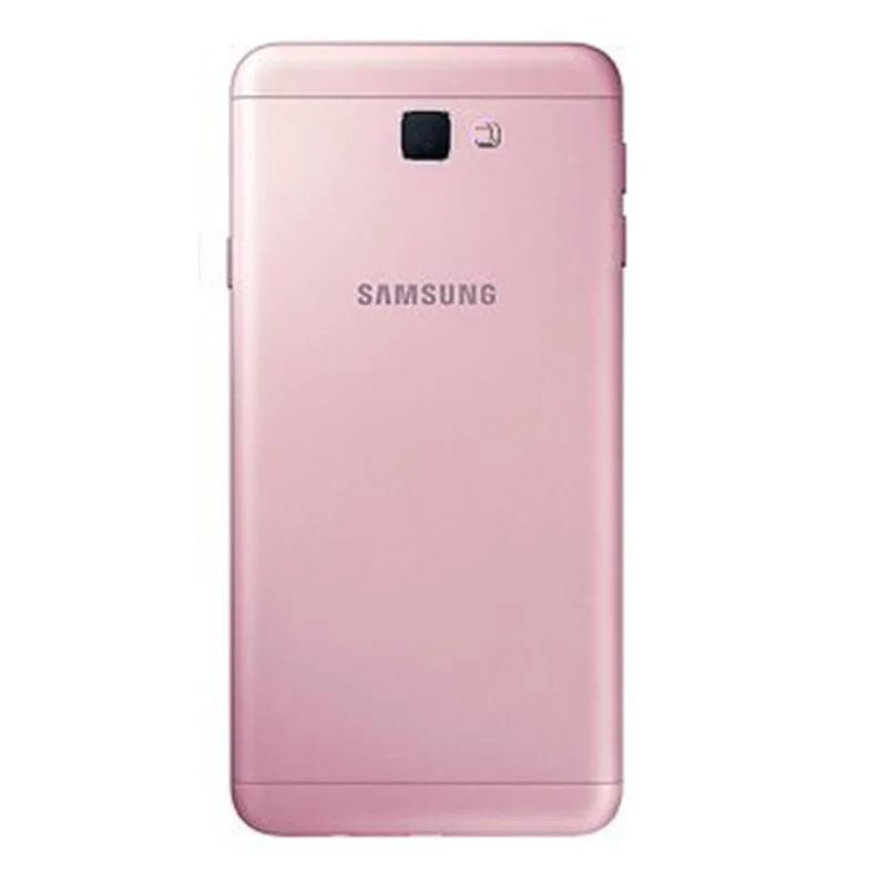 Для Samsung для Galaxy J7 Prime G610 задняя крышка рамка запасная часть черный белый золотой в