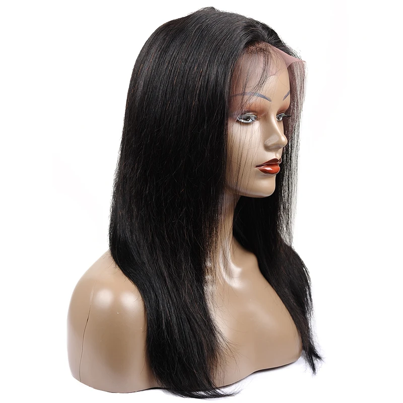 13X4 Lace Front Human Hair Wigs Black Women Pre Plucked Wig Brazilian Straight Lace Frontal Wigs With Baby Hair Remy Shiningstar