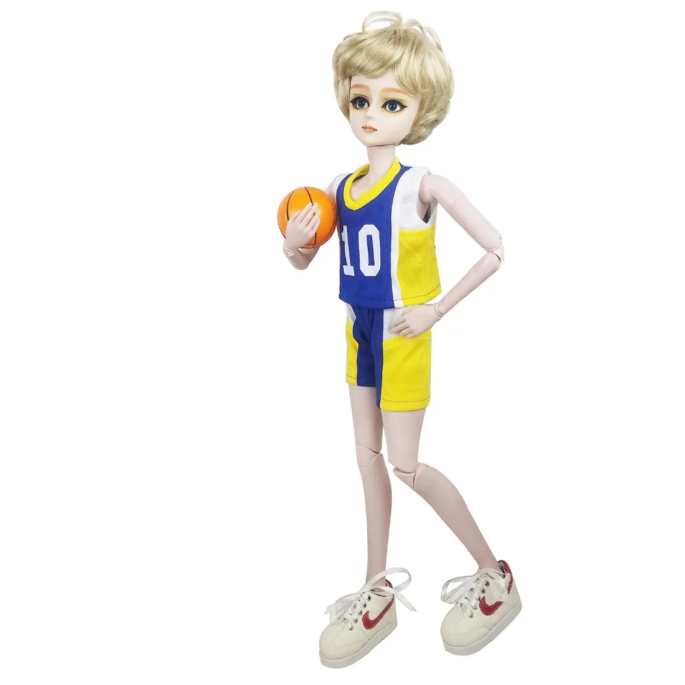 24 &quotполный набор EVA BJD кукла баскетбольный игрок мужской спортивный человек 1/3 SD