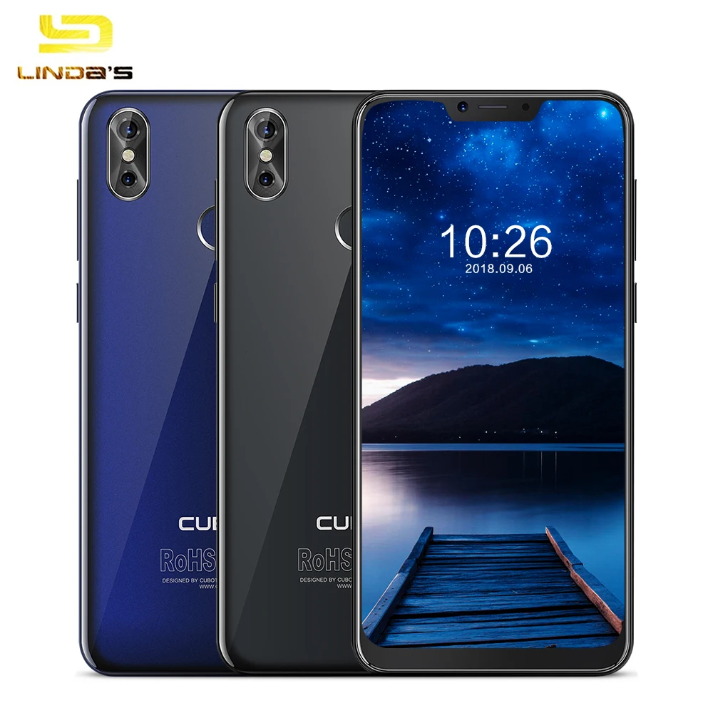 CUBOT P20 смартфон 4G 6 18 дюймов Android 8 0 mtk6750t восемь ядер B Оперативная память Встроенная