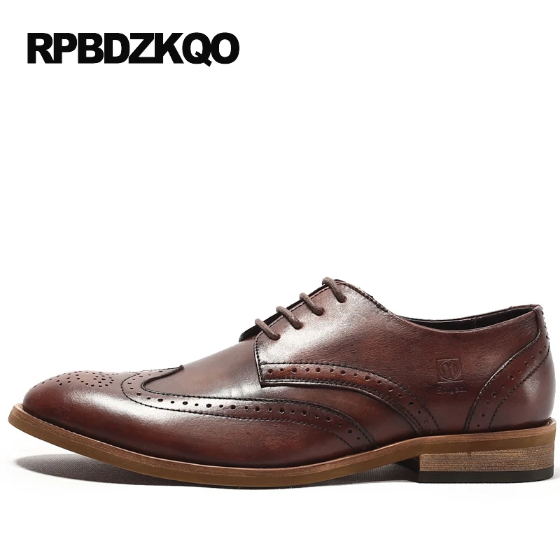 черный законцовка загар Круглый носок обувь грубый башмак 2017 дерби офис платье