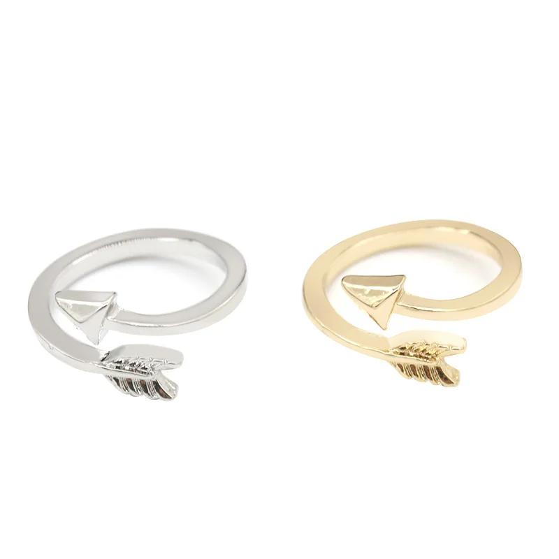 Европейские взрывы кольца стрелы для женщин сделаны из сплава покрытием