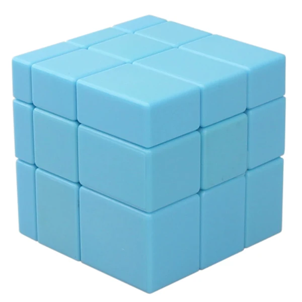 SS MF SJ JM LS Синие Кубики ShengShou 3*3*3 скоростной магический зеркальный куб 3x3x3 на 3 слоя странной формы 5,7 см стикер зеркало головоломка Cubo Megico - Цвет: SS MF SJ JM LS