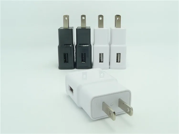 Универсальный 2а сша plug-зарядное зарядное устройство для Samsung Galaxy Note2 n7100 Черный и