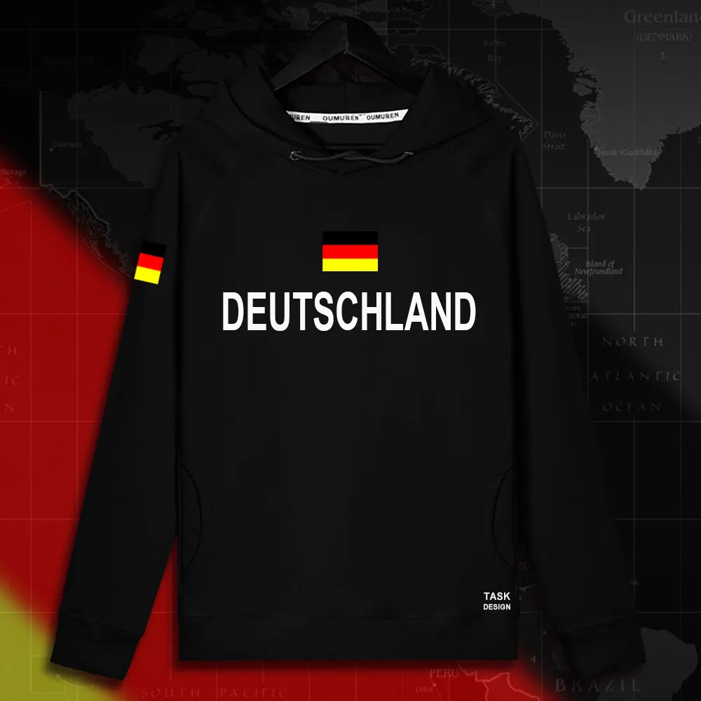 Немецкая толстовка с капюшоном Deutschland женский свитер тонкий спортивный костюм |