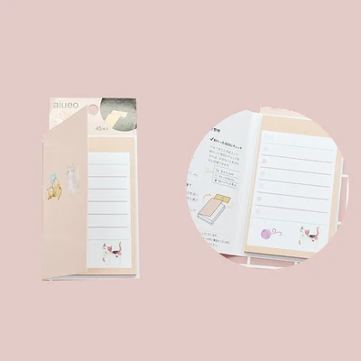 Милые животные кошка панда Липкие заметки Kawaii блокнот для заметок мультфильм планировщик сделать список блокнот школьные канцелярские принадлежности - Цвет: 12