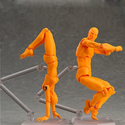 Action Figma Prime Body Figure Model Toy Movable Joints Japan Anime Cartoon Female Male Youth Edition Kids Collection Toys | Игрушки и