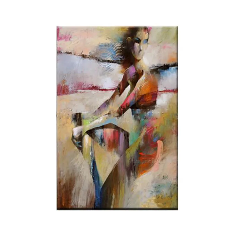 Художественная ручная роспись высокое качество Современная Абстрактная