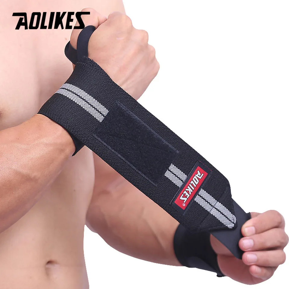 AOLIKES 1 шт. браслет для занятий тяжелой атлетикой спортивный настраиваемый