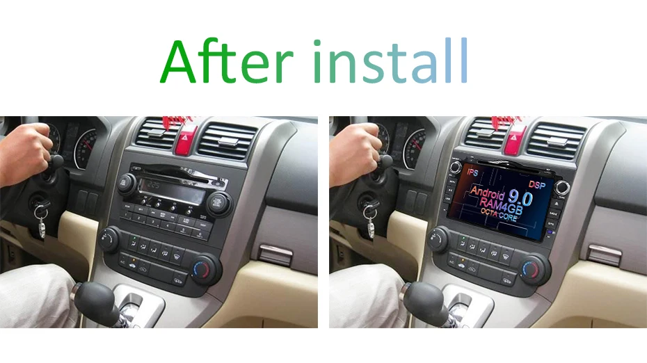 DSP ips экран HD 4G Android 9,0 AV выход автомобильный DVD плеер для CRV CR-V gps навигация Радио мультимедийный плеер стерео