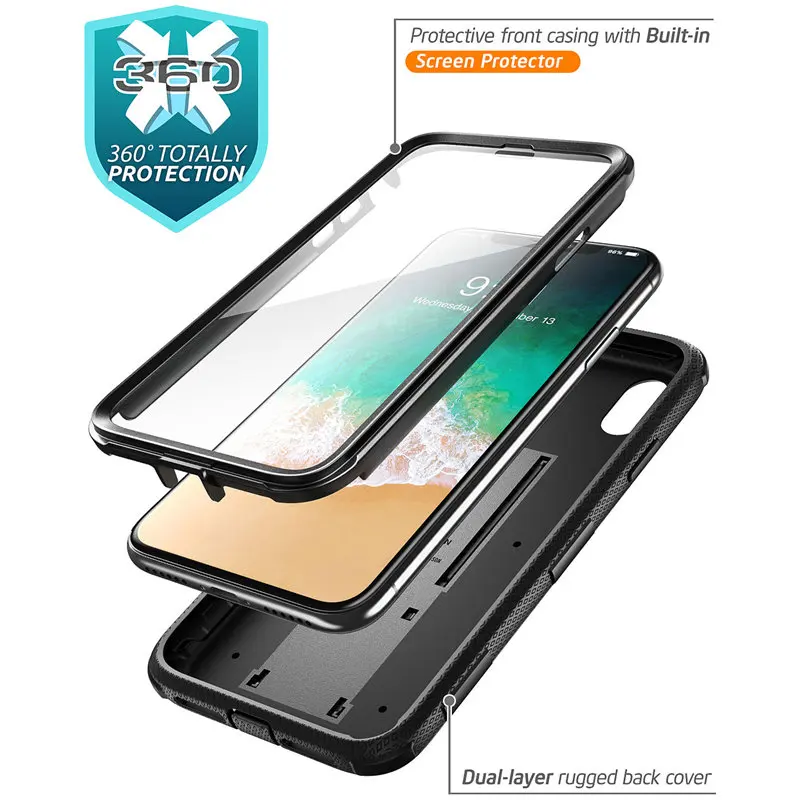 Для iphone Xs Max Чехол i-Blason Armorbox полный корпус сверхмощный ударопрочный чехол со