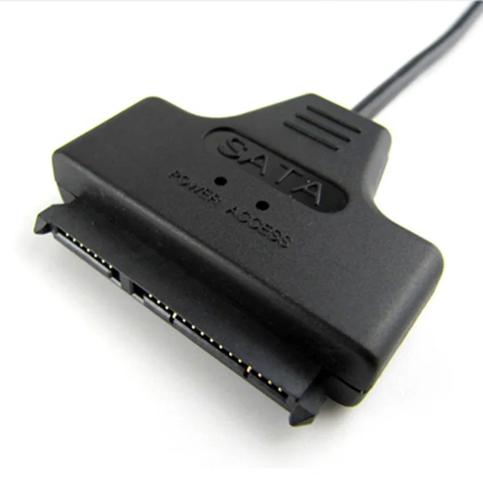 Адаптер для кабеля USB 2 0 в SATA 7 + 15 Pin 22 5 дюйма|usb 2.0 to sata|usb 2.0cable adapter |