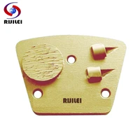 rijilei 20pcslot pcd diamond grinding disc tipped grinding block plate for removing epoxy glue paint on concrete floor pcd3