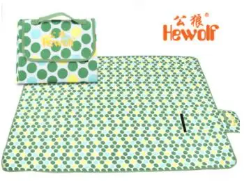 Outdoor Lightweight Oxford Beach Folding Wild Mat Family Park Leisure Picnic | Спорт и развлечения
