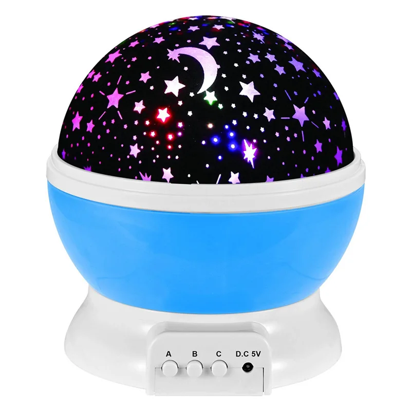Звездный проектор небо светодиодный Ночной светильник Luminaria Moon новинка