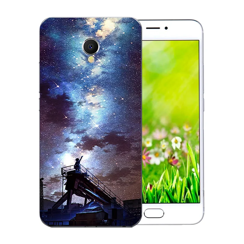5 дюймов для Meizu MX6 телефонные чехлы Mx 6 Meilan Mx6 Мягкий силиконовый чехол Новый