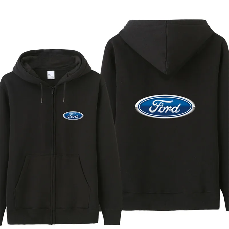 as picture Осенняя толстовка с логотипом Ford, толстовки, мужское модное пальто, пуловер, флисовый пуловер, унисекс, ManCar, Ford, толстовки - Цвет: as picture
