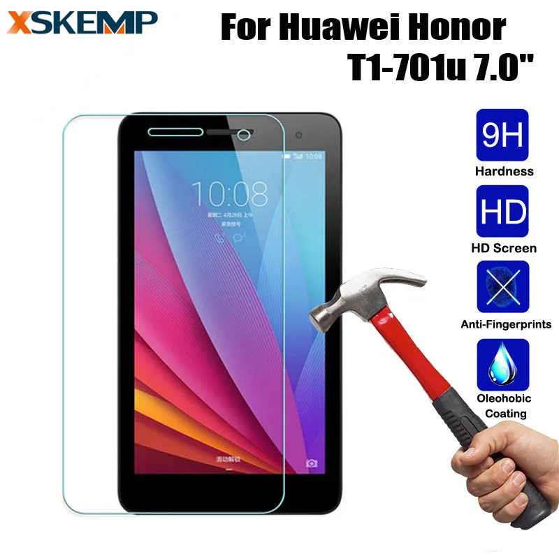 Взрывозащищенная защитная пленка для планшета 9H из закаленного стекла huawei Honor