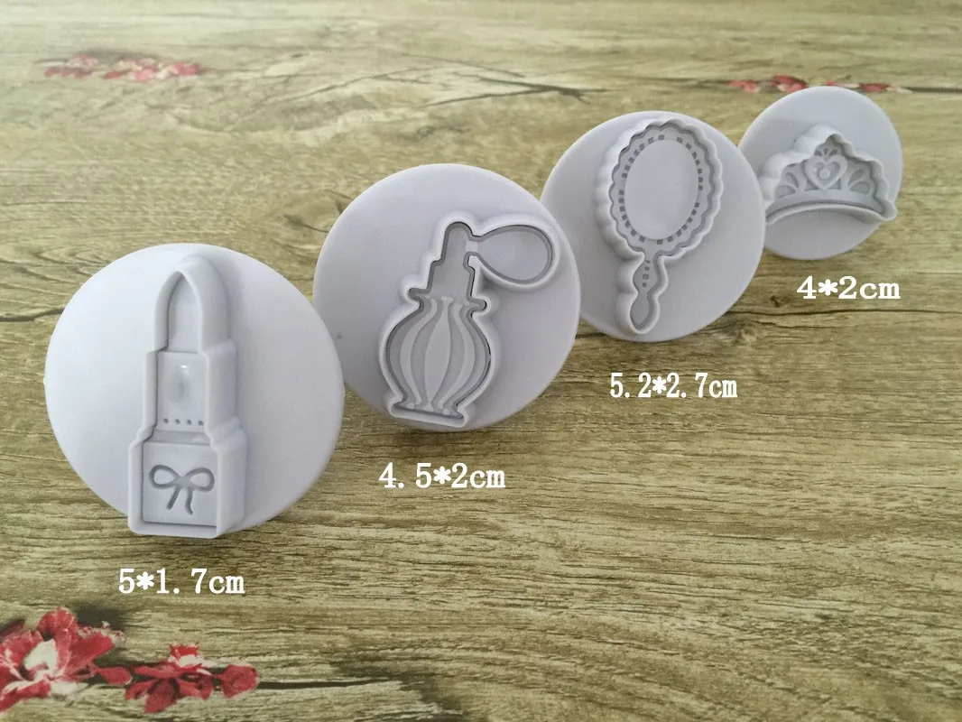 Инструменты для макияжа зеркало помадка печенье резак украшения Sugarcraft жвачки