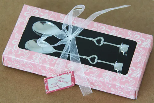 1 пара люблю чай пить кофе ложка чайная свадебные душ ну вечеринку пользу