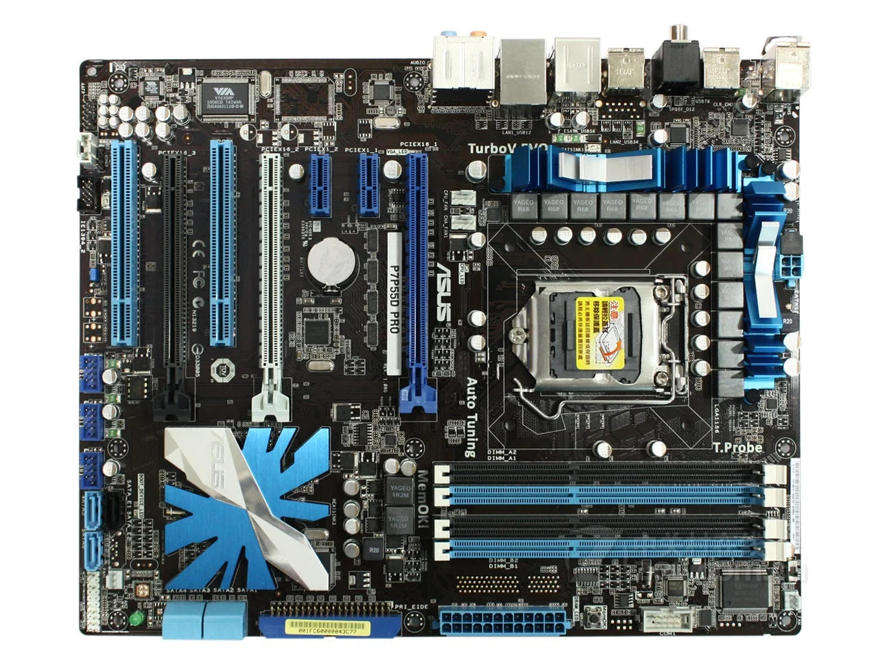 Материнская плата LGA 1156 для ASUS P7P55D Pro DDR3 16 ГБ P55 P7P55D-PRO системная плата для настольных ПК SATA II PCI-E X16 используется AMI