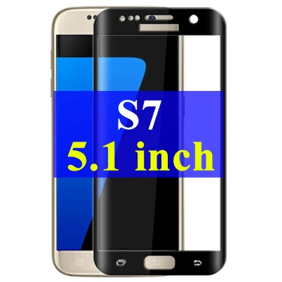 For Samsung S7 3D закаленное Стекло на для samsung Galaxy S7 край Экран протектор Samsyng S6 Броня S7edge Экран протектор S 7 6 Tremp 7 s Ed - Цвет: For Samsung S7