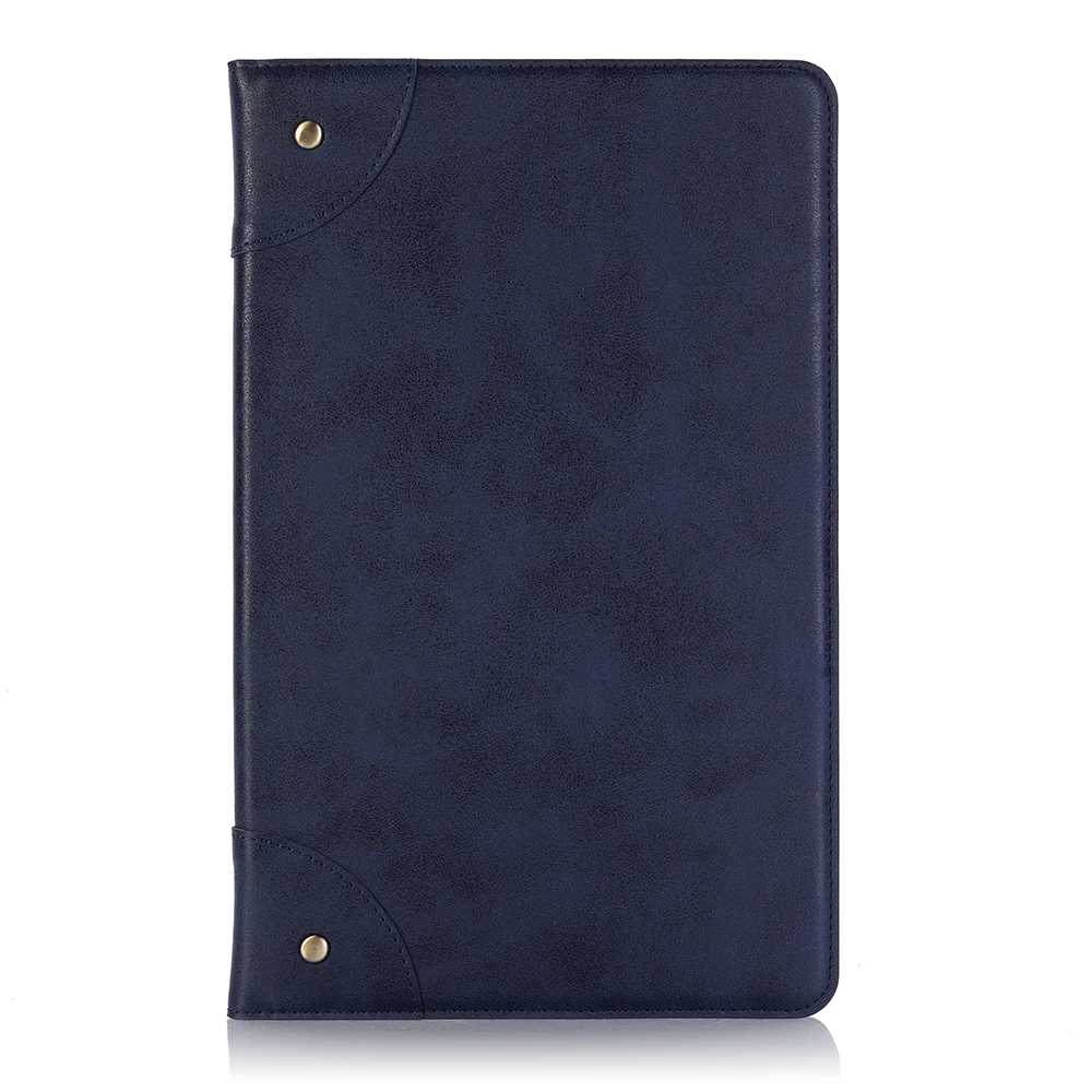 T590 10,5 ''ретро-Книга чехол для Samsung Galaxy Tab A 10,5 SM-T590 T595 T597 планшеты из искусственной кожи Смарт фундамент кожного покрова+ подставка для ручек