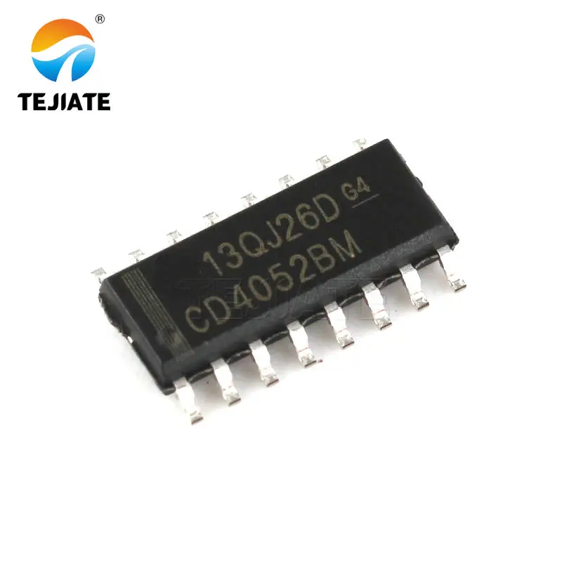 10 шт./лот CD4052 CD4052BM SOP16 HCF4052|Интегральные схемы| |