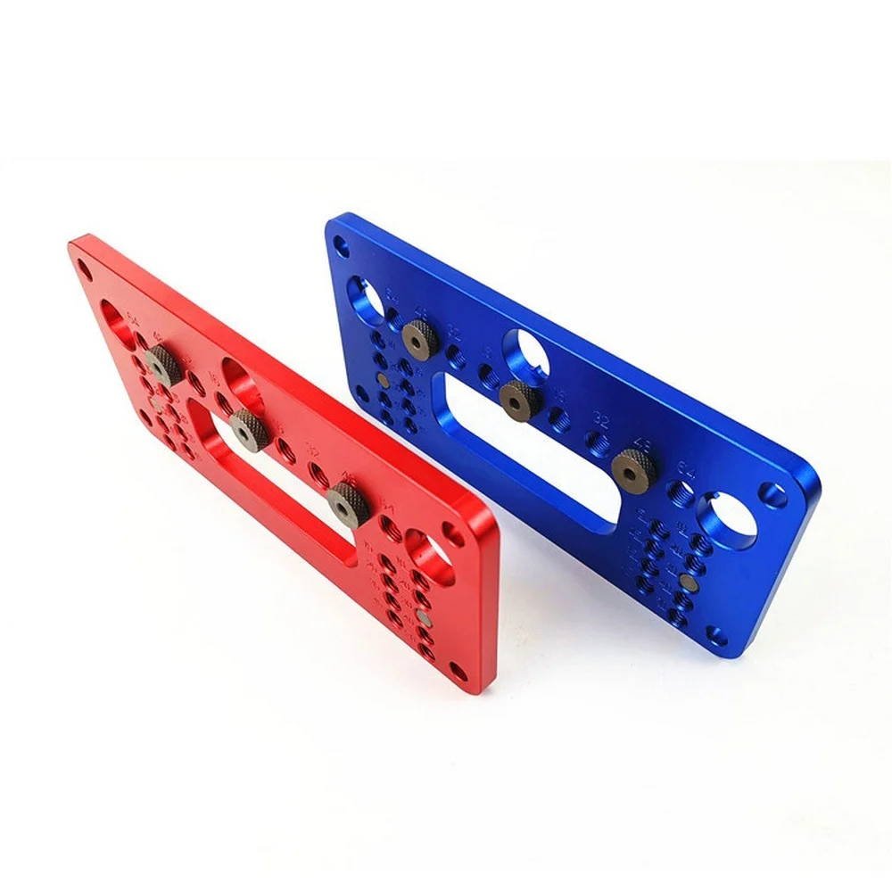 

Aluminum Alloy Puncher Hand Sucker Installation Jig Locator DIY Woodworking Hole Opener Tool Household Tool Set