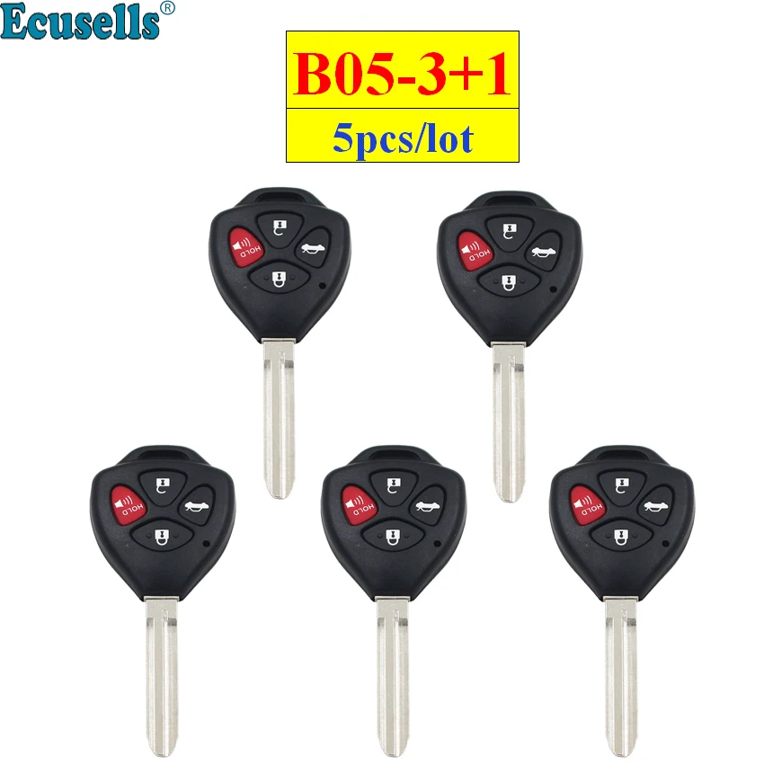5 шт./партия KEYDIY B series B05-3+ 1 4 кнопки универсальный пульт дистанционного управления для KD200 KD900 KD900+ URG200 KD-X2 mini KD для Toyota style