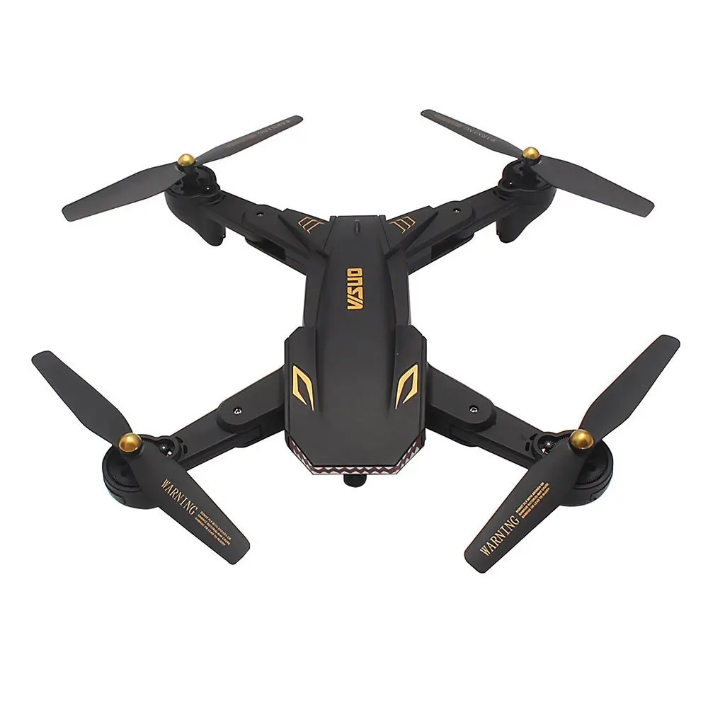 Обновленный VISUO XS809S Радиоуправляемый Дрон с широкоугольной камерой 720P Wifi FPV