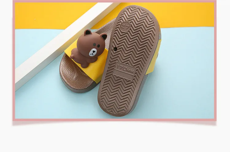 Милые летние детские тапочки на плоской подошве; chinelo; шлепанцы с героями мультфильмов; zapatillas bebe; уличные тапочки для маленьких девочек; terlik; водные сандалии