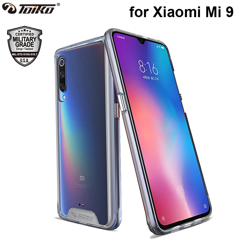 Чехол для Xiaomi Mi 9 противоударный чехол телефона toyko Chiron прозрачный Жесткий ПК