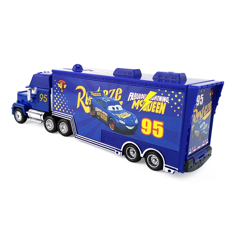 Дисней Pixar тачки 3 No.95 сказочные Молния Маккуин грузовик 1:55 игрушечный автомобиль