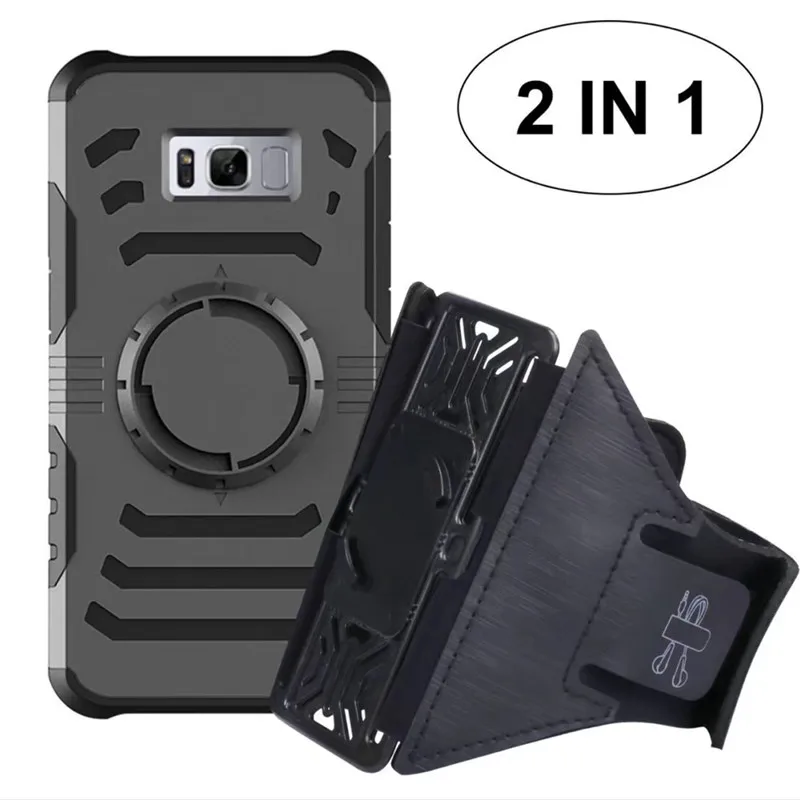 Ударопрочный пластиковый гибридный защитный чехол из ТПУ для Samsung Galaxy S8 S8Plus +