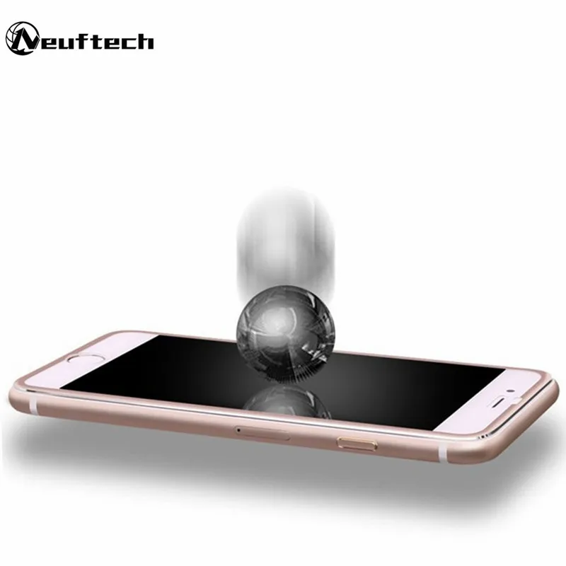 3D Curved Titanium Protective Glass on the For iPhone 6S 8 7 6 S Plus 5 5S SE X 10 XS MAX XR 3d Tempered Screen Protector | Мобильные