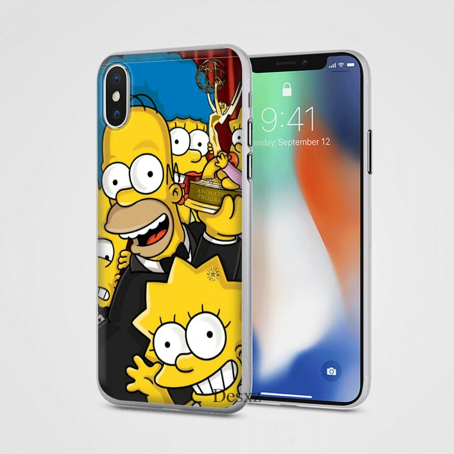 Чехол для мобильного телефона iPhone 7 8 Plus 11 Pro XR X XS Max 5 5S SE 6 6s Симпсонов | Мобильные