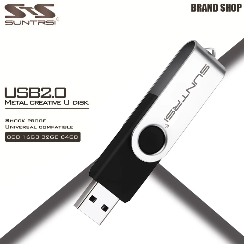 Suntrsi USB Flash Drive 10 шт./лот индивидуальный логотип накопитель Stick высокой скорости