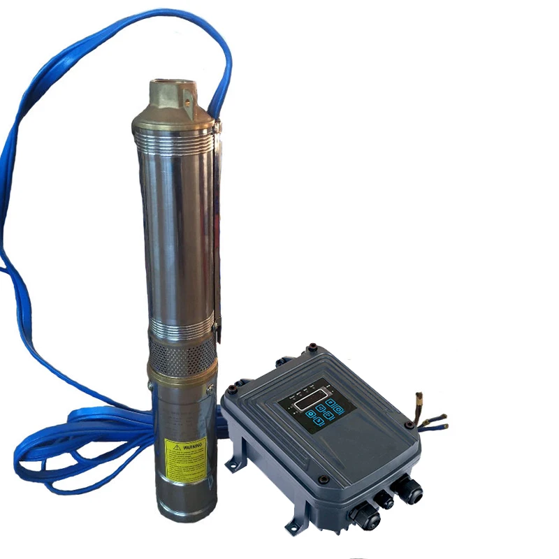 HSH Flo 1HP 255Ft 792GPH 3 &quot48VDC/72VDC Солнечная энергия погружной насос высокого давления
